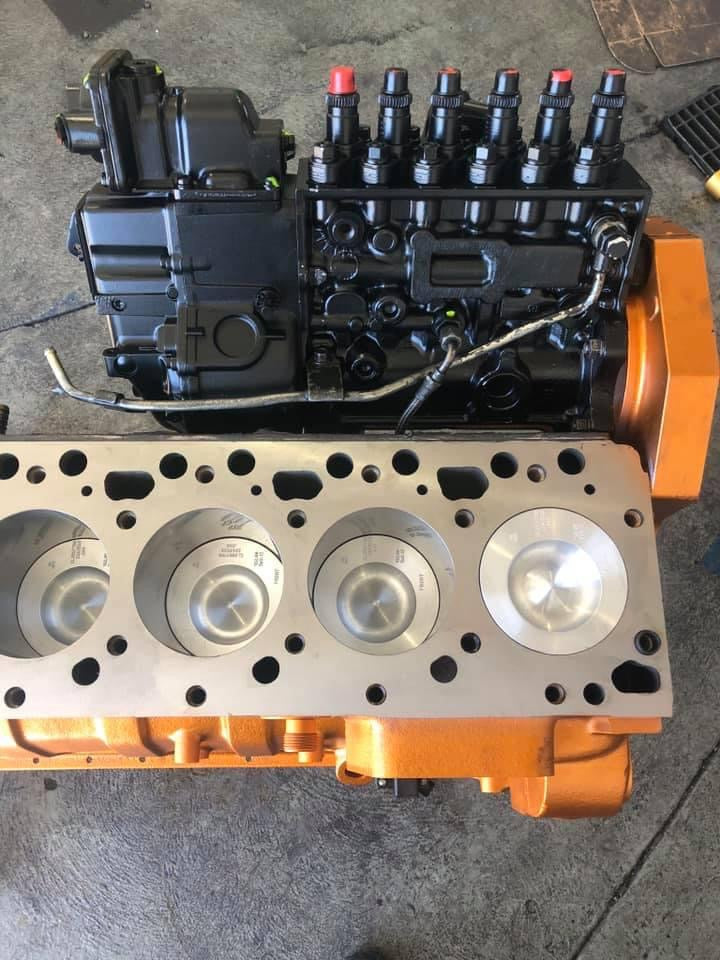 Complete drop in 12 valve Cummins engine