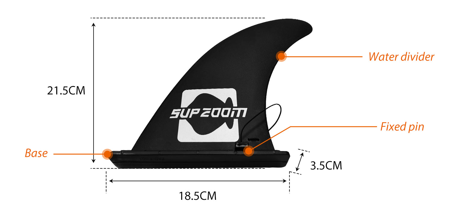 Strong Easy To Install Inflatable Paddle Board Big Slide In Fin