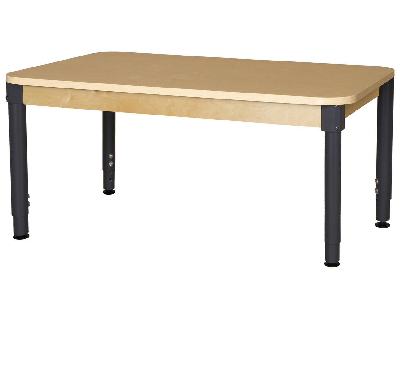 Rectangle High Pressure Laminate Table with Adjustable Legs 18