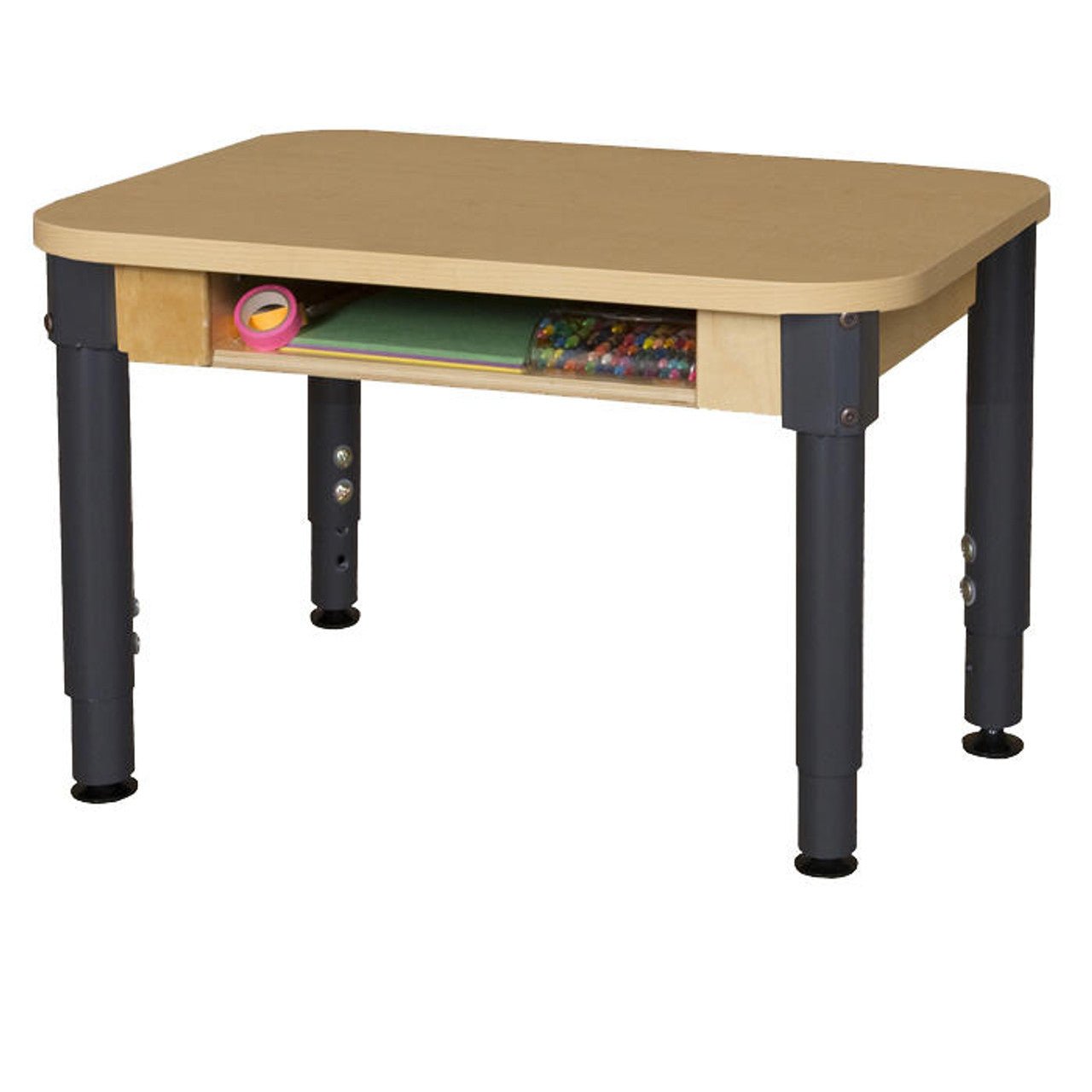 Student Desk with Adjustable Legs 12