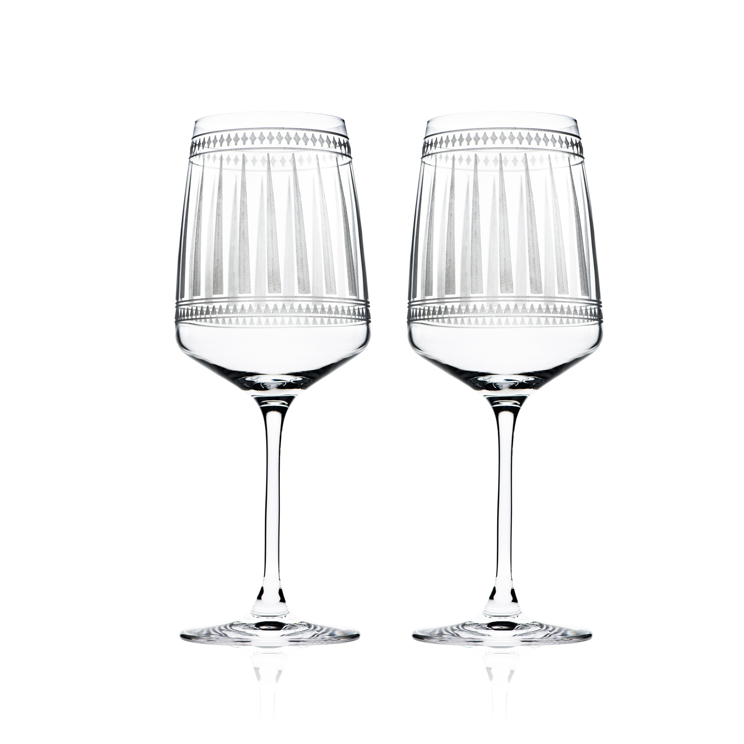 Marrakech Red Wine Glasses Set of 2