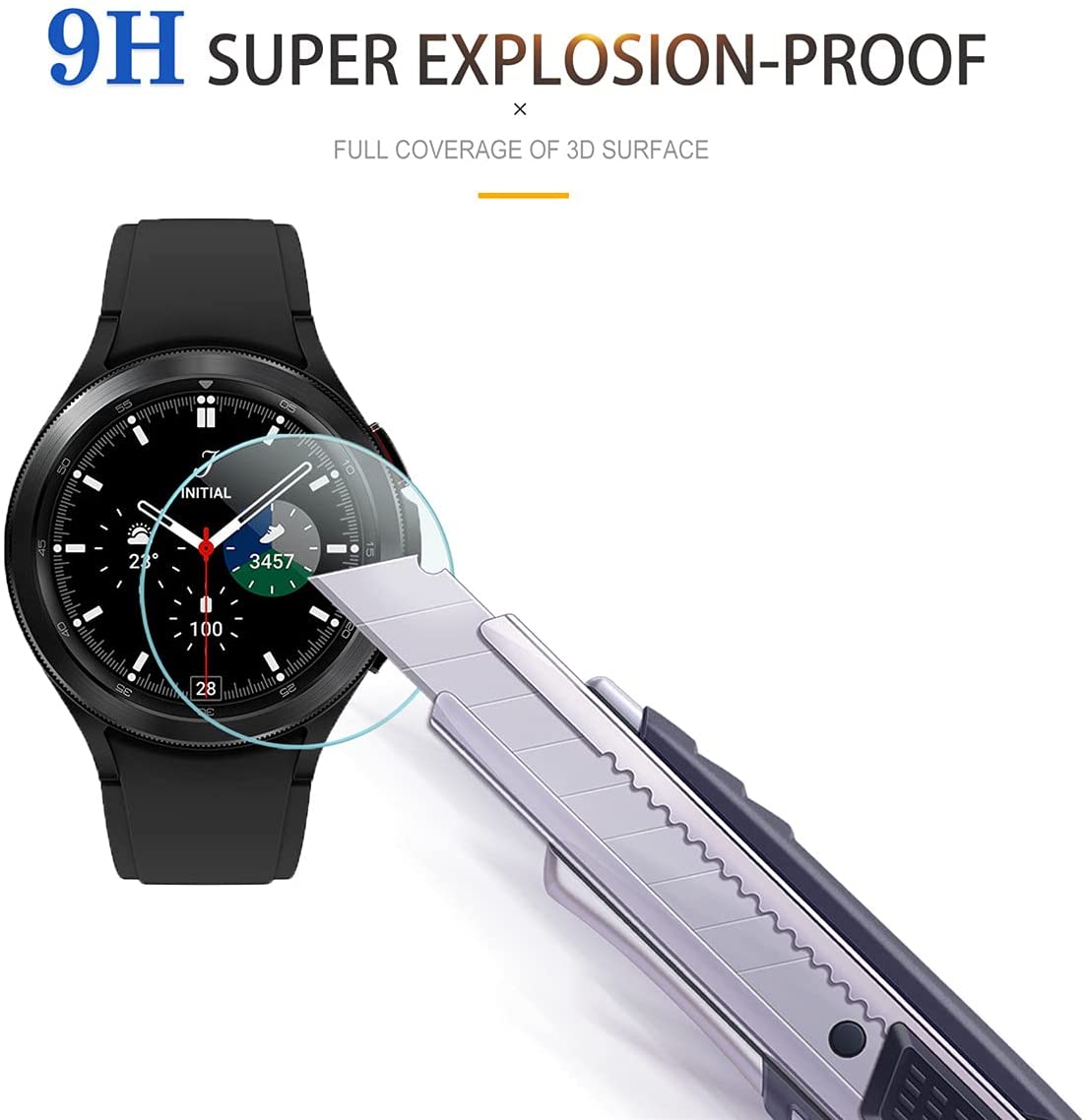 Guard Clear Glass Galaxy Watch Screen Protector