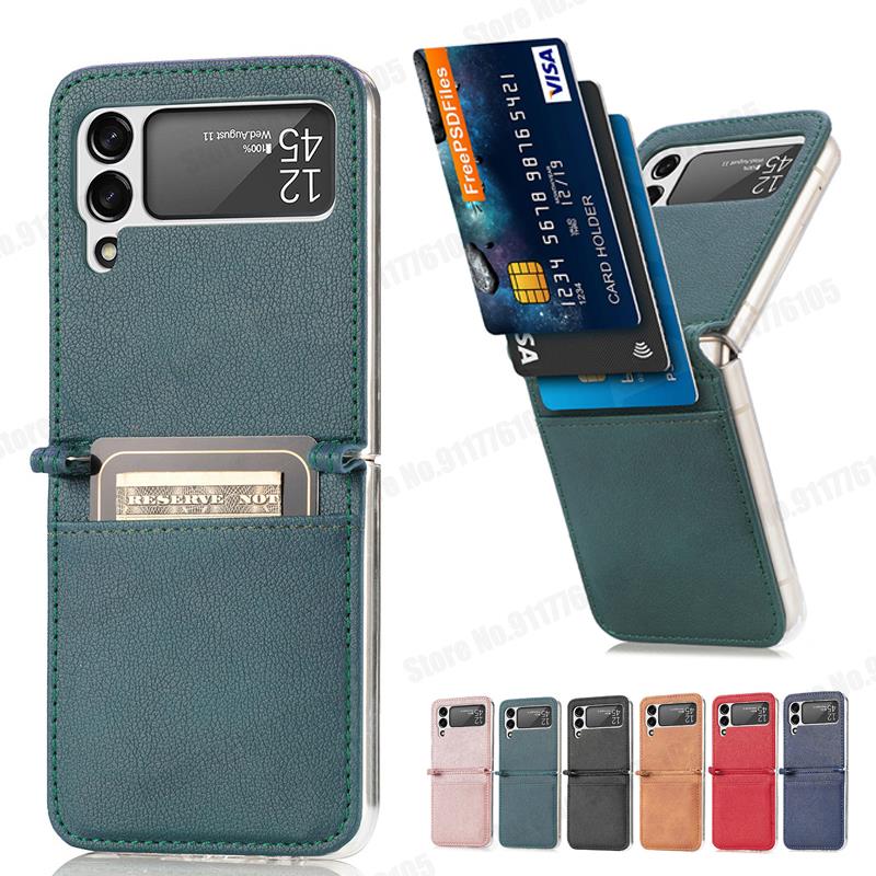 Ultra Slim Leather Card Slot Phone Case for Samsung
