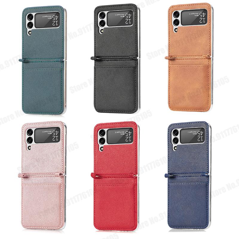 Ultra Slim Leather Card Slot Phone Case for Samsung