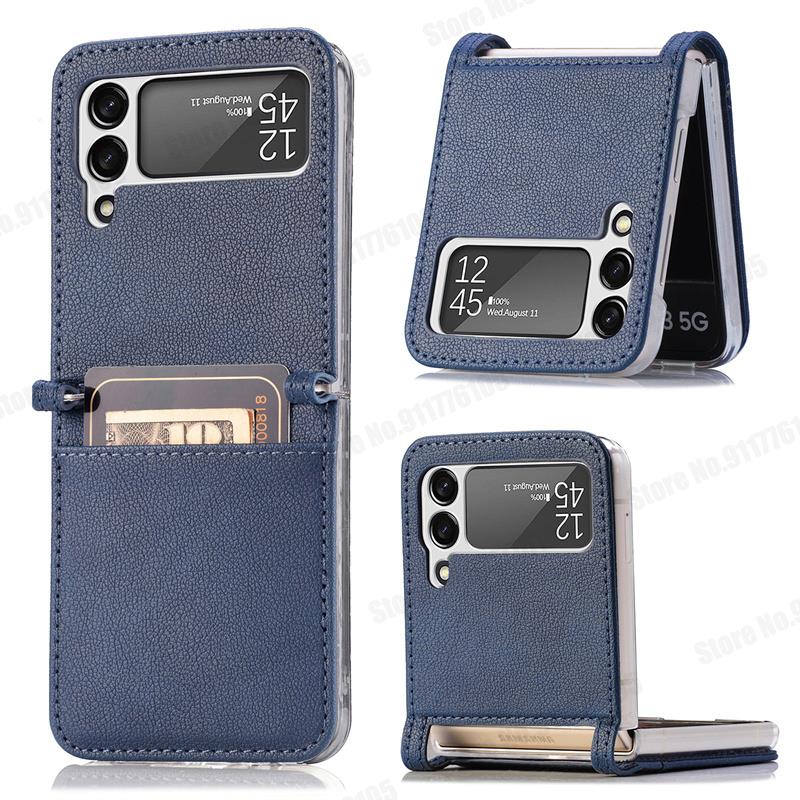 Ultra Slim Leather Card Slot Phone Case for Samsung