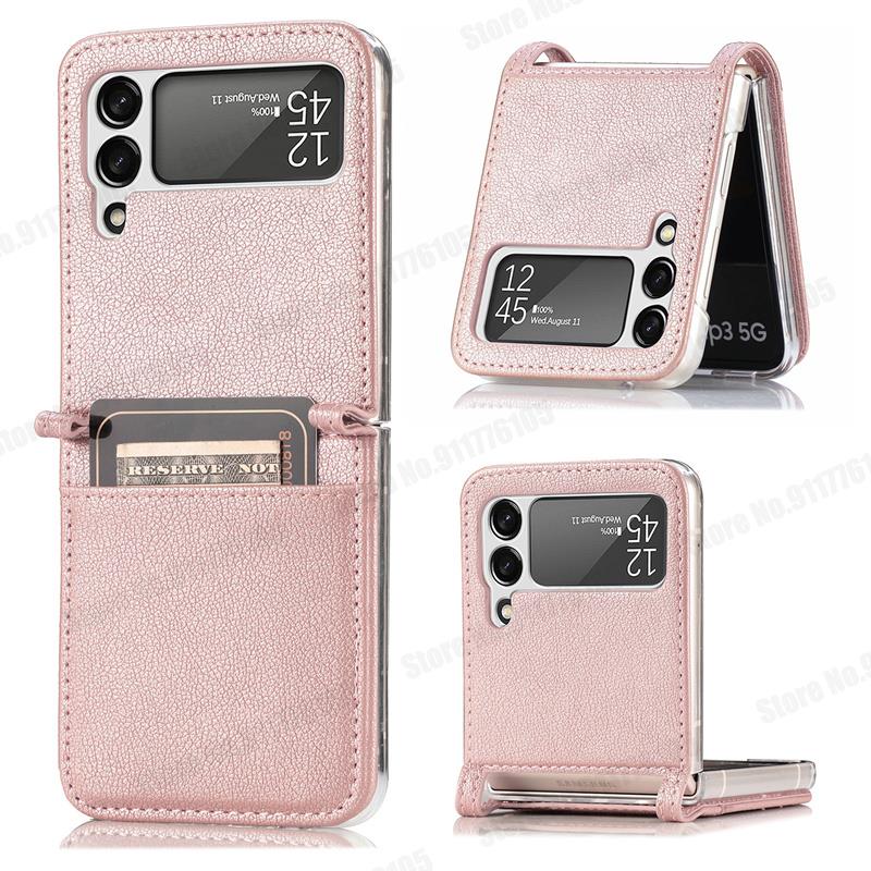 Ultra Slim Leather Card Slot Phone Case for Samsung