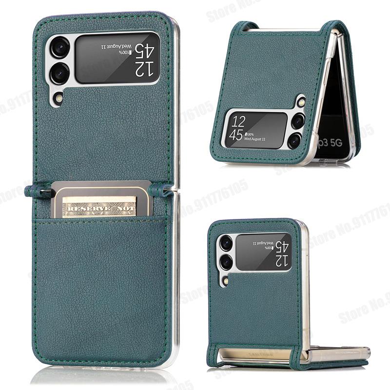 Ultra Slim Leather Card Slot Phone Case for Samsung