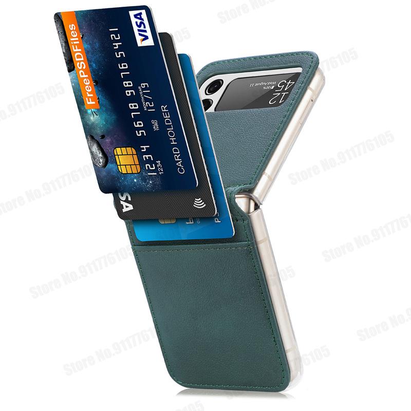 Ultra Slim Leather Card Slot Phone Case for Samsung