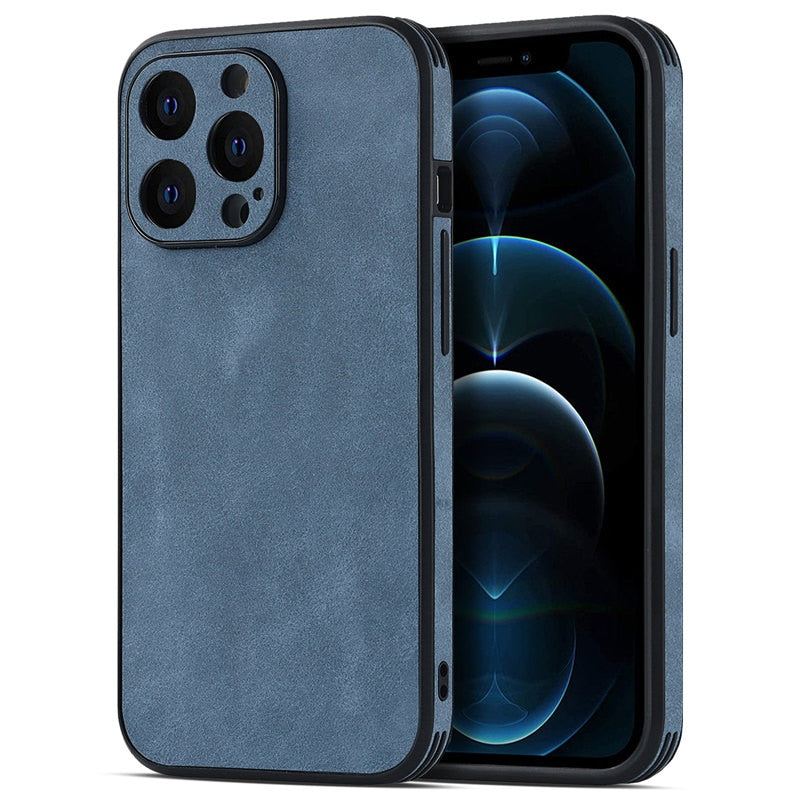 Soft Silicone Slim Lens Protective Phone Case For iPhone