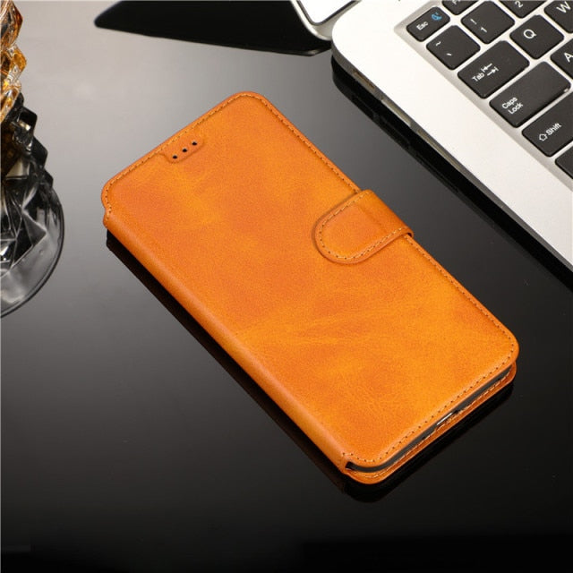 Leather Wallet Phone Case For Samsung