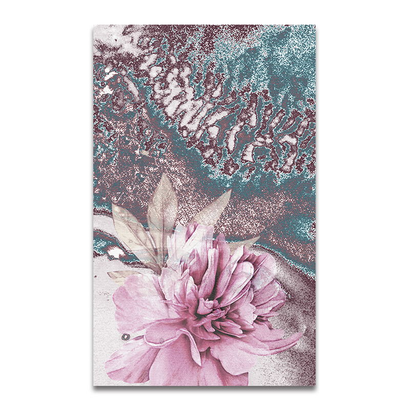 Pink Flower Art Print on Canvas 31037