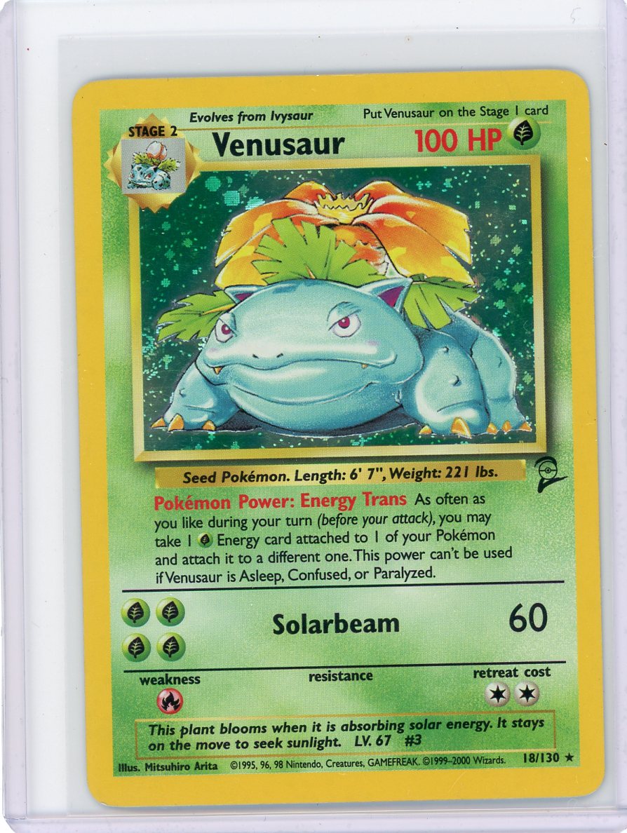 Venusaur Base Set 2 Holo 18/130