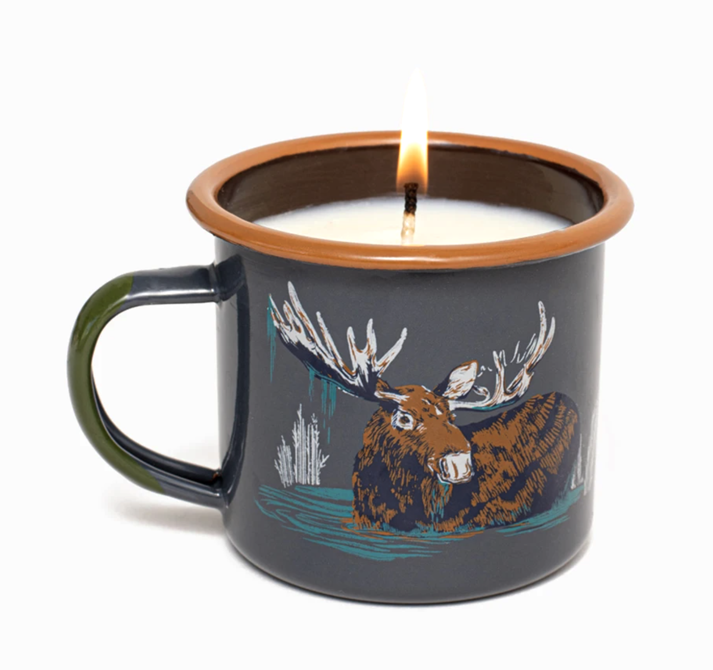 United by Blue Enamel Candle Mug