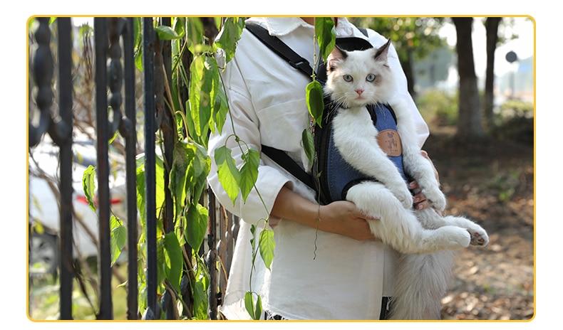 Pet Cat Carrier Fashion Travel Bag