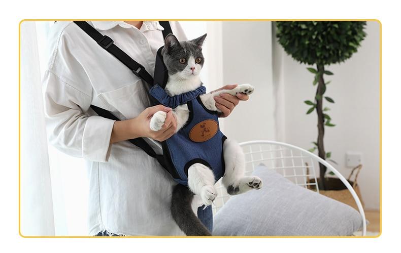 Pet Cat Carrier Fashion Travel Bag