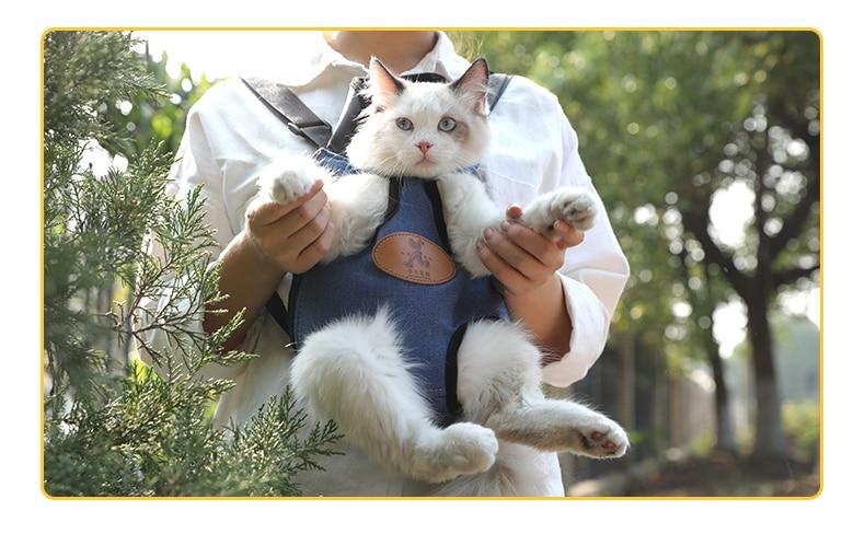 Pet Cat Carrier Fashion Travel Bag