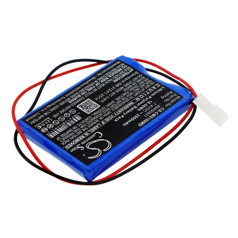 2500mAh 69450401 Battery for Contec ECG-100G