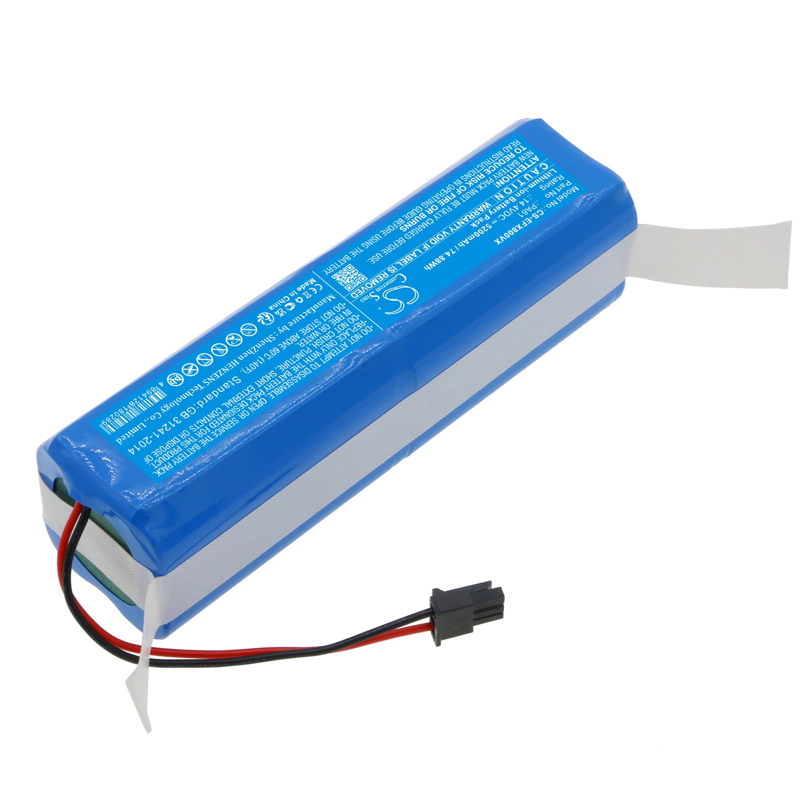 5200mAh PA61 Battery for Eufy RoboVac X8, RoboVac X8 Hybrid, RoboVac X8 White, RoboVac X8 Hybrid White, T226X