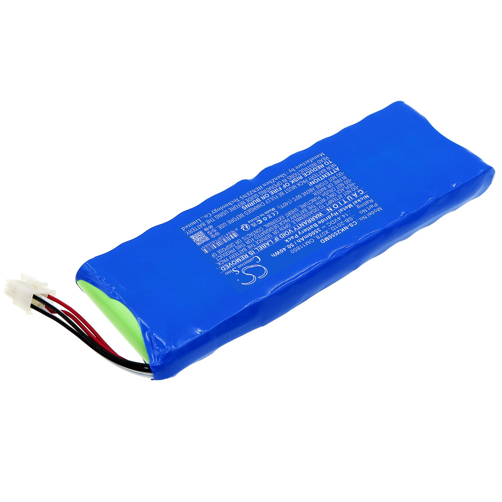 3500mAh SB-201D, X078, OM11850 Battery for Nihon Kohden Cardiofax G ECG-2550 Monitor