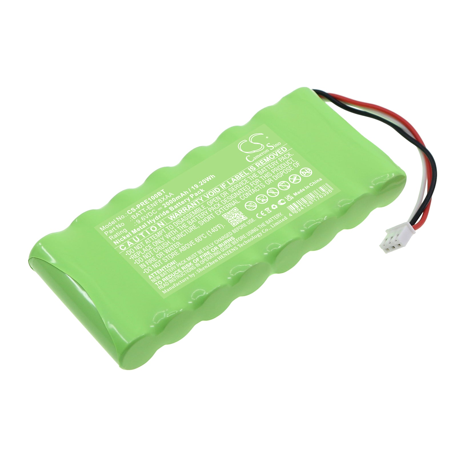 2000mAh BATT-ENF8XAA Battery for Pyronix Enforcer V10, ENF32UK-WE