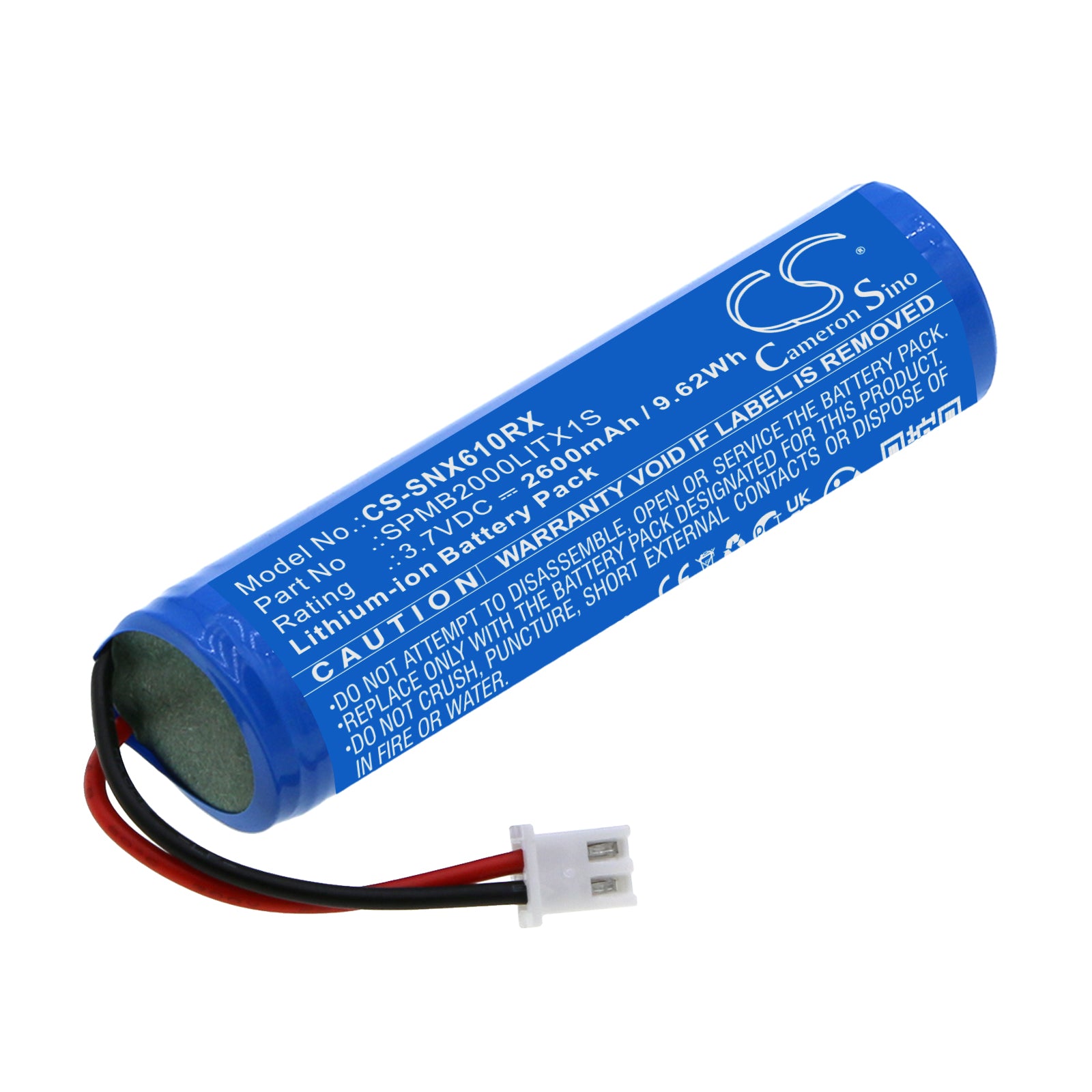 2600mAh SPMB2000LITX1S Battery for Spektrum Transmitter NX6, Transmitter NX8