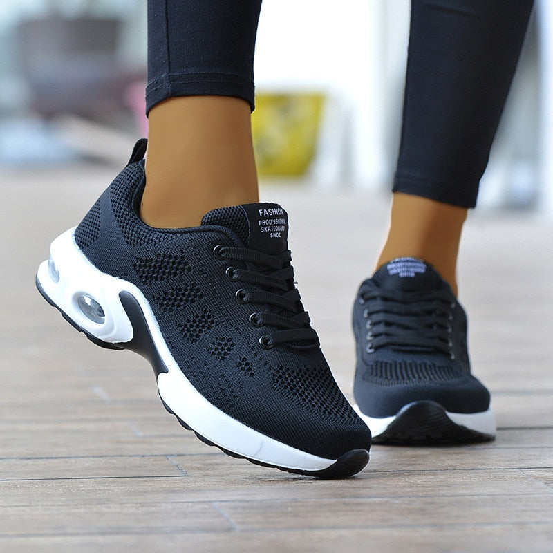 Sneakers Women Shoes 2023 Vulcanize Sneakers For Women Plus Size Ladies Shoes Outdoor Platform Sneakers Flat Shoes Woman Mujer