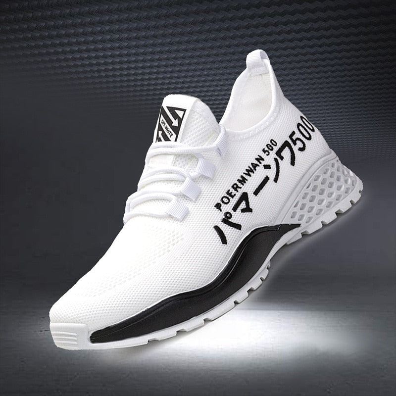 Men Casual Mesh Shoes Light Soft Breathable Vulcanize Shoes Runing Sport Fashion High Top Sneakers Zapatillas De Deporte 2023