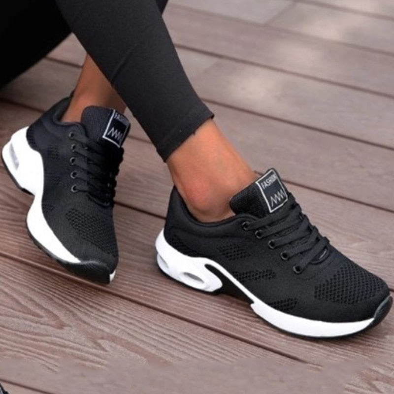 Sneakers Women Shoes 2023 Vulcanize Sneakers For Women Plus Size Ladies Shoes Outdoor Platform Sneakers Flat Shoes Woman Mujer