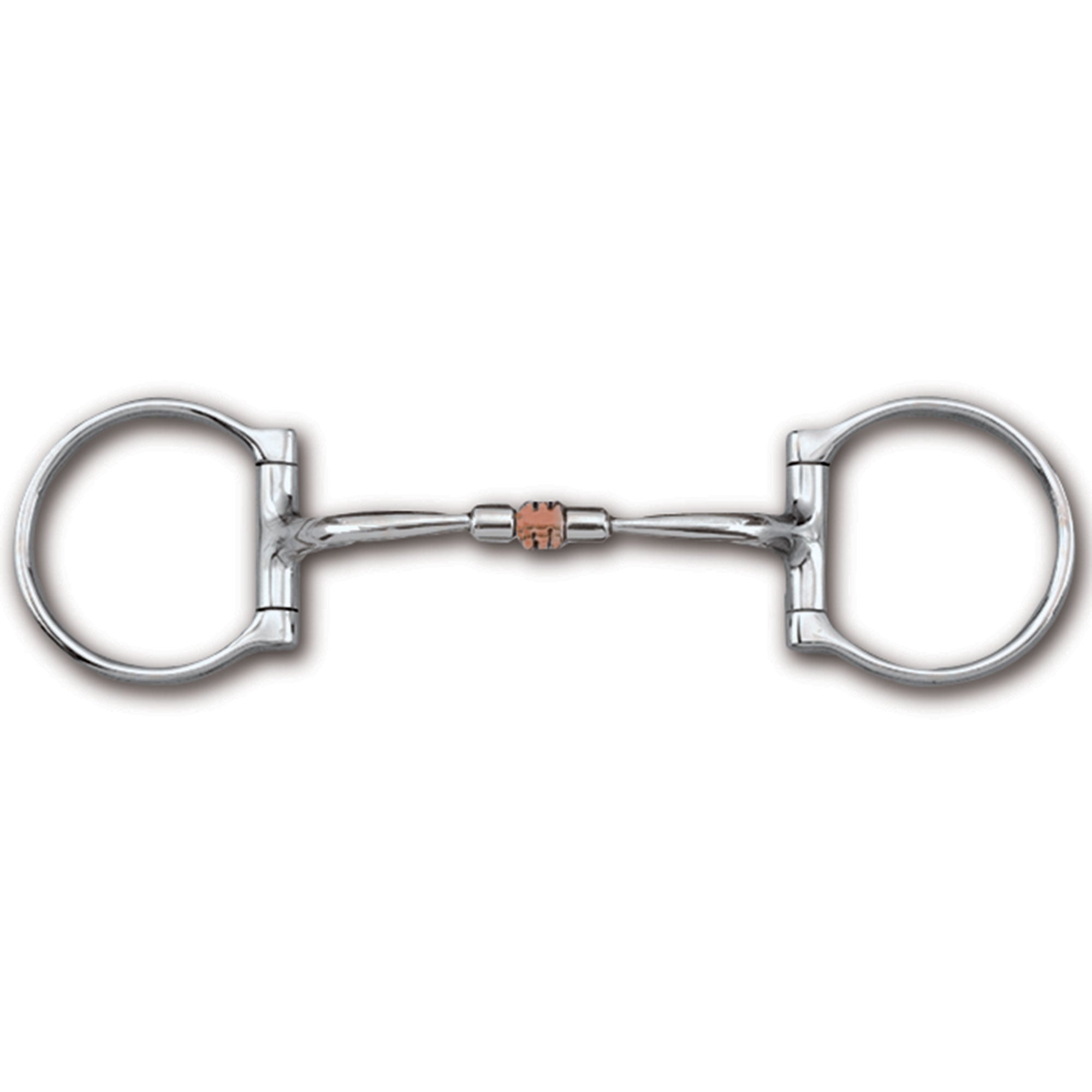 Myler Western Dee with Sweet Iron Comfort Snaffle with Copper Roller - 5