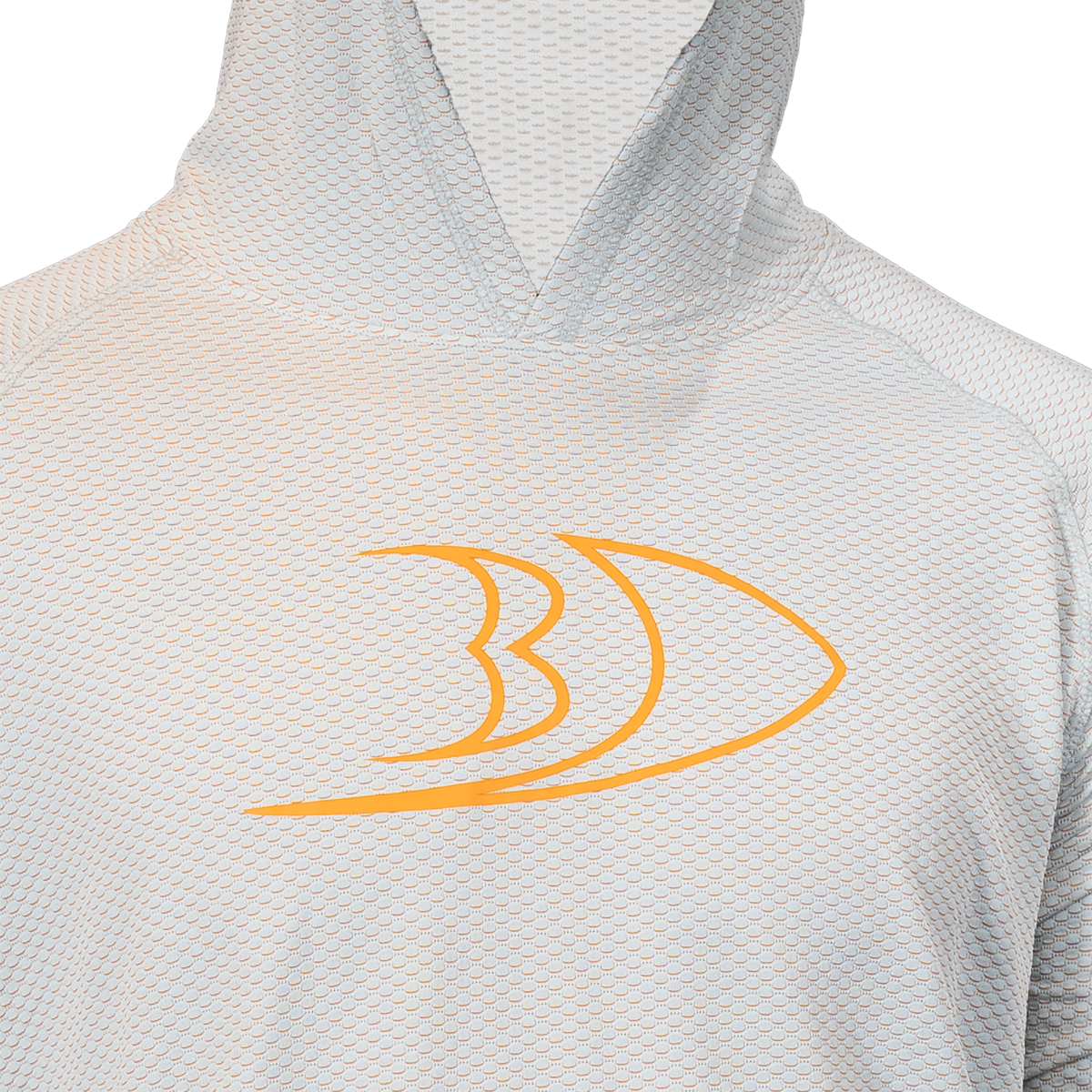 BLACKFISH CoolTech UPF Angler Sun Hoodie, Profile Logo