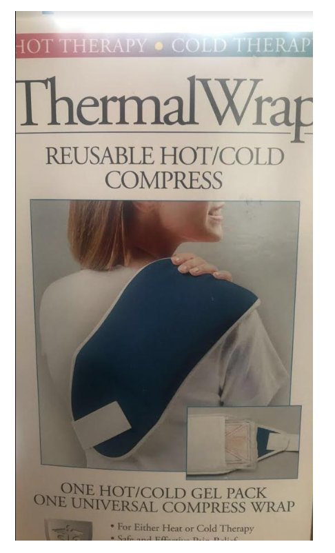 53-121 Thermal Wrap Reusable Hot/Cold Compress
