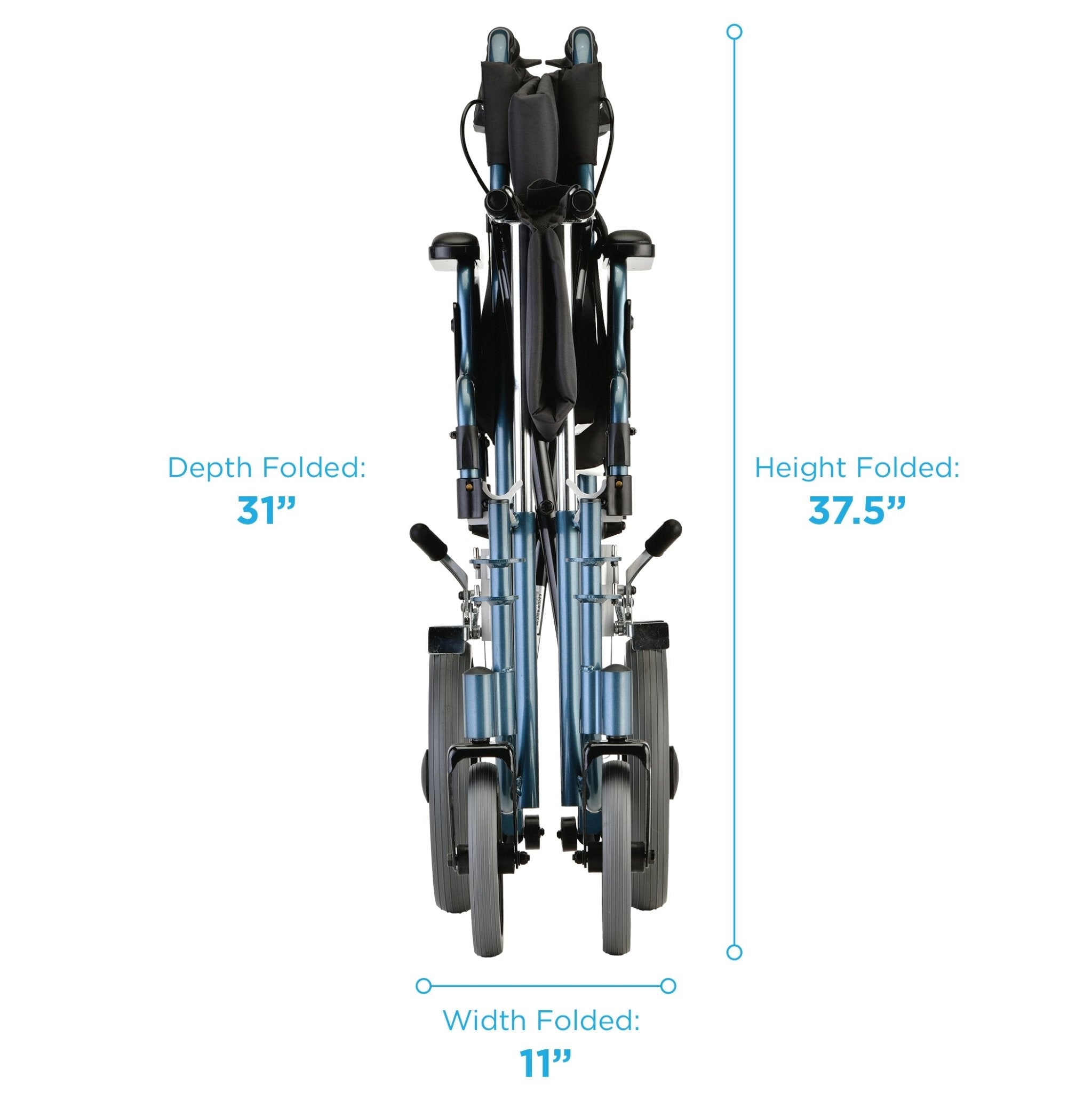 Nova Comet 332 HD Lightweight Transport Chair 22