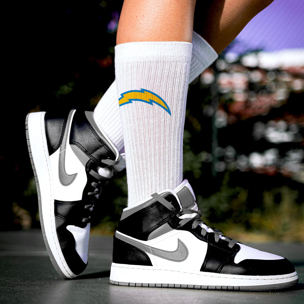 Los Angeles Chargers Refresh Premium Crew Socks