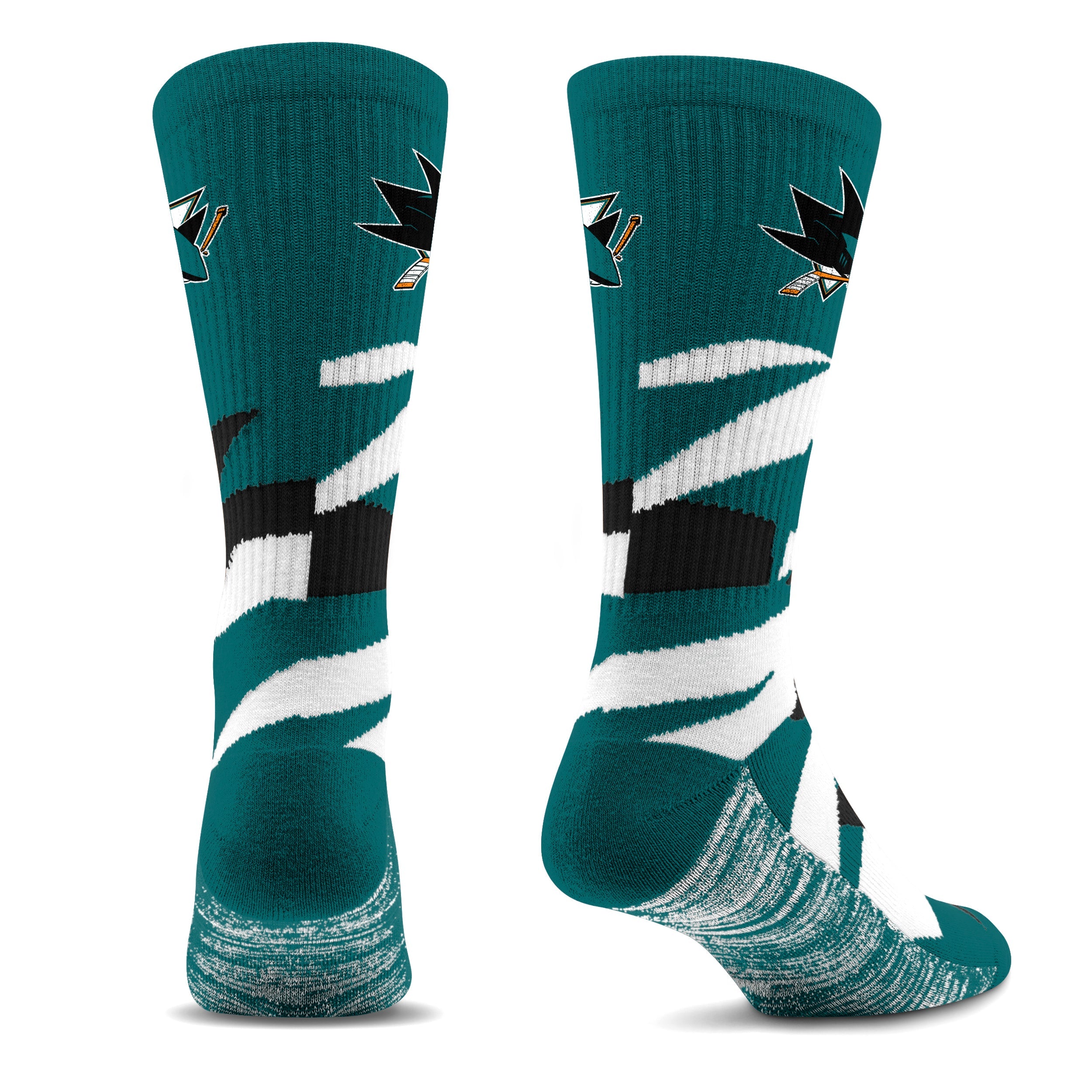 San Jose Sharks Breakout Premium Crew Socks