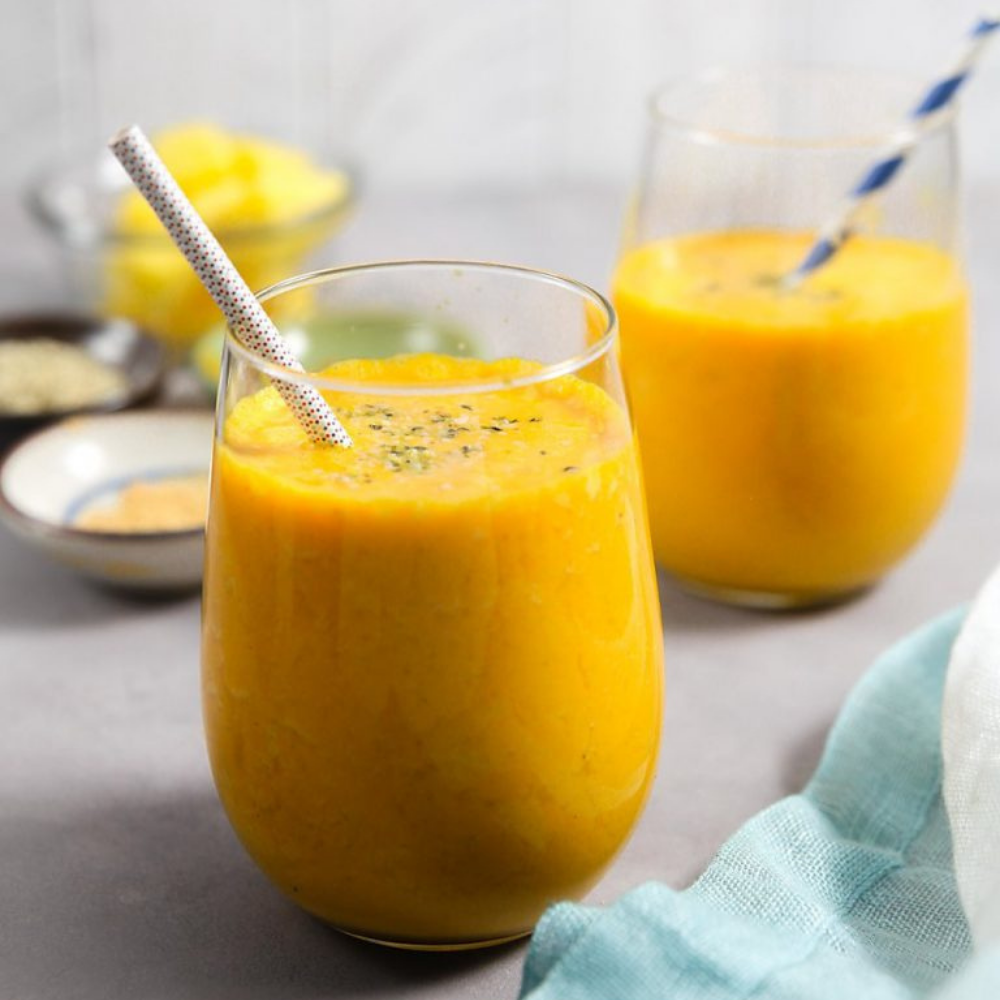Pineapple ginger immunity smoothie