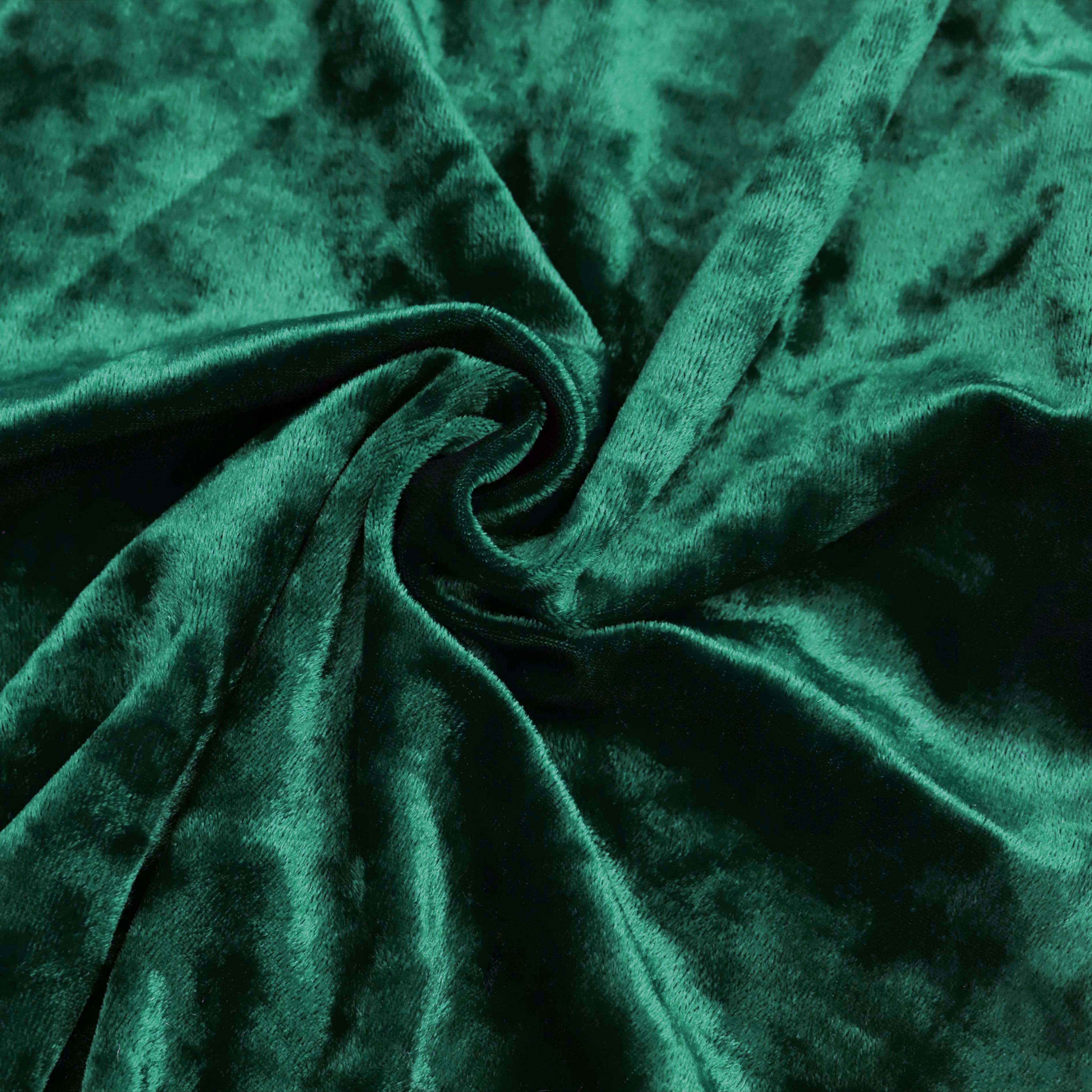 Velvet Pillowcase Set - Dark Green