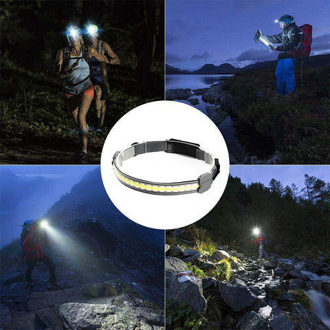 USB Rechargeable Headlamp 