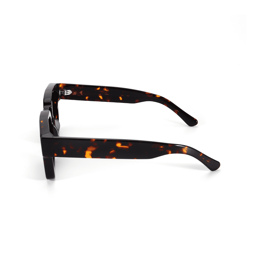 Unisex Transparent Polygon Sunglasses