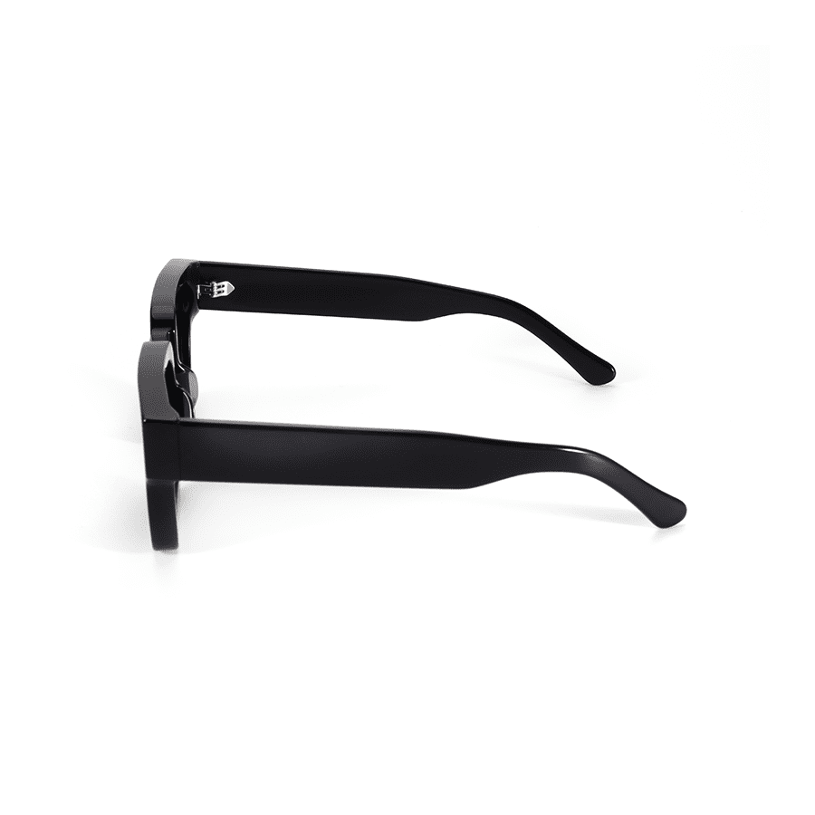 Unisex Transparent Polygon Sunglasses