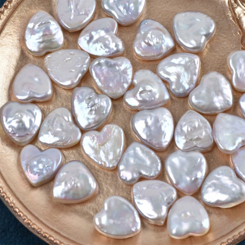 heart baroque pearls
