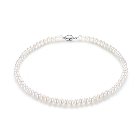 Classic Pearl Chain Necklace