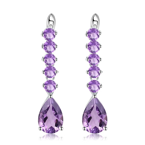 Amethyst Drop Earrings