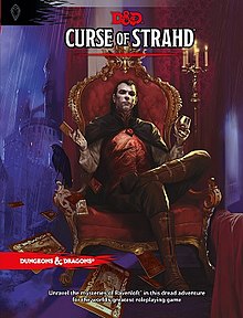 D&D RPG: Curse of Strahd Hard Cover