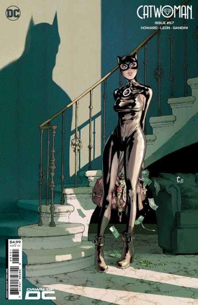 Catwoman (2018) #57 Cover B Tirso Cons Card Stock Variant (Batman Catwoman The Gotham War)