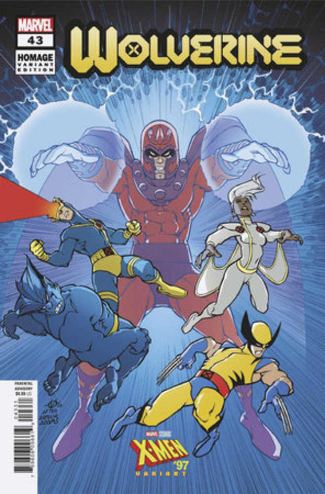 Wolverine (2020) #43 Olivier Vatine X-Men 97 Homage Variant [Fall of X]