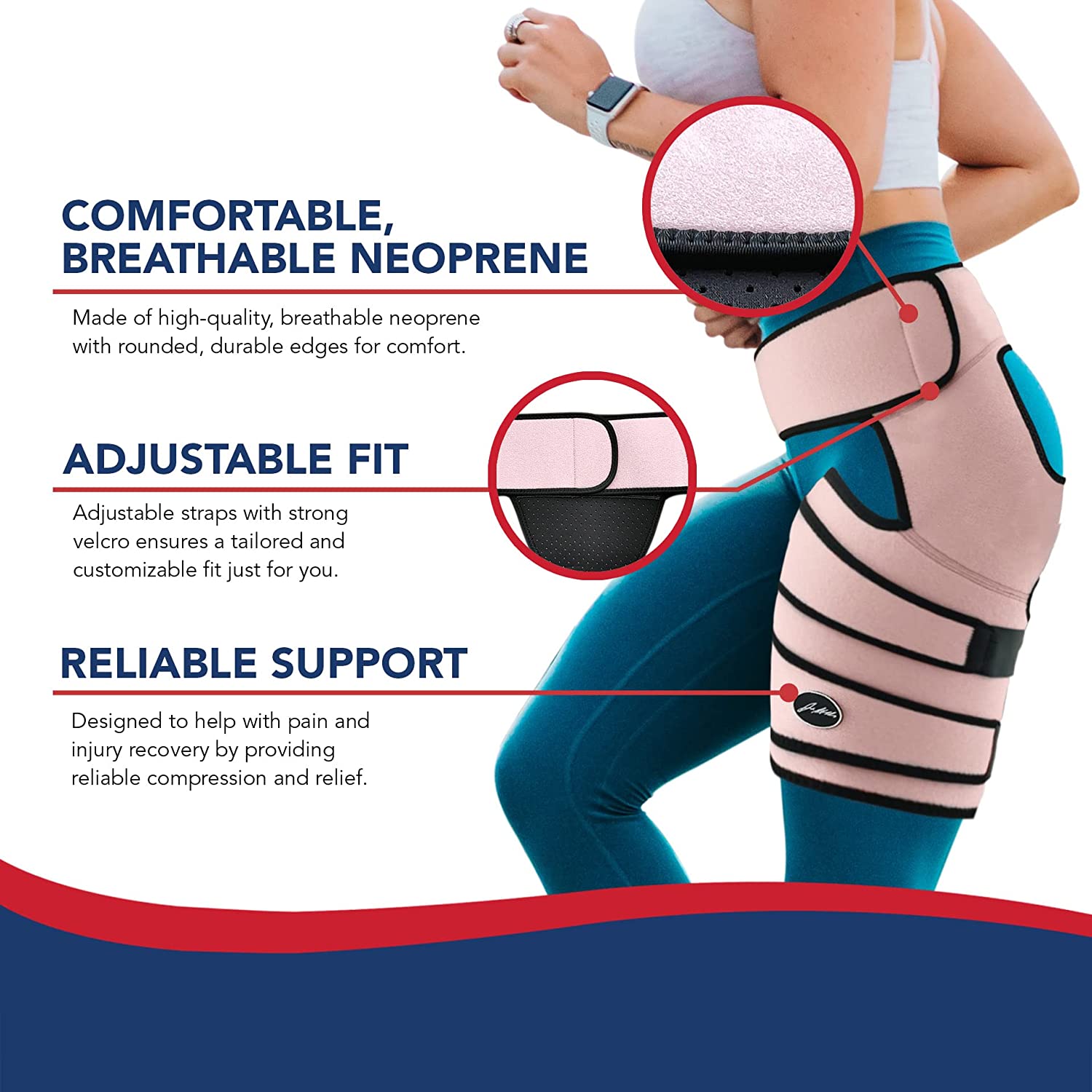 Stabilizing Hip Support Brace