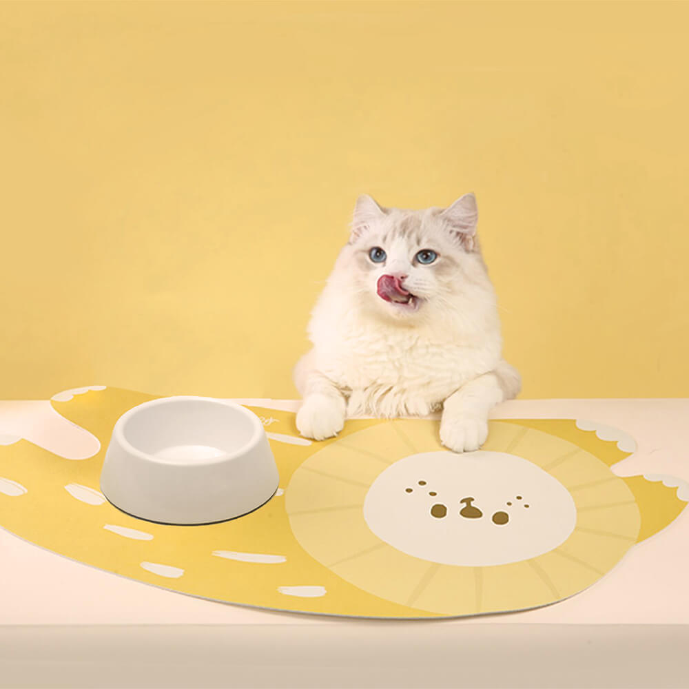 Critters Pet Bowl Place Mat & Bowl Set