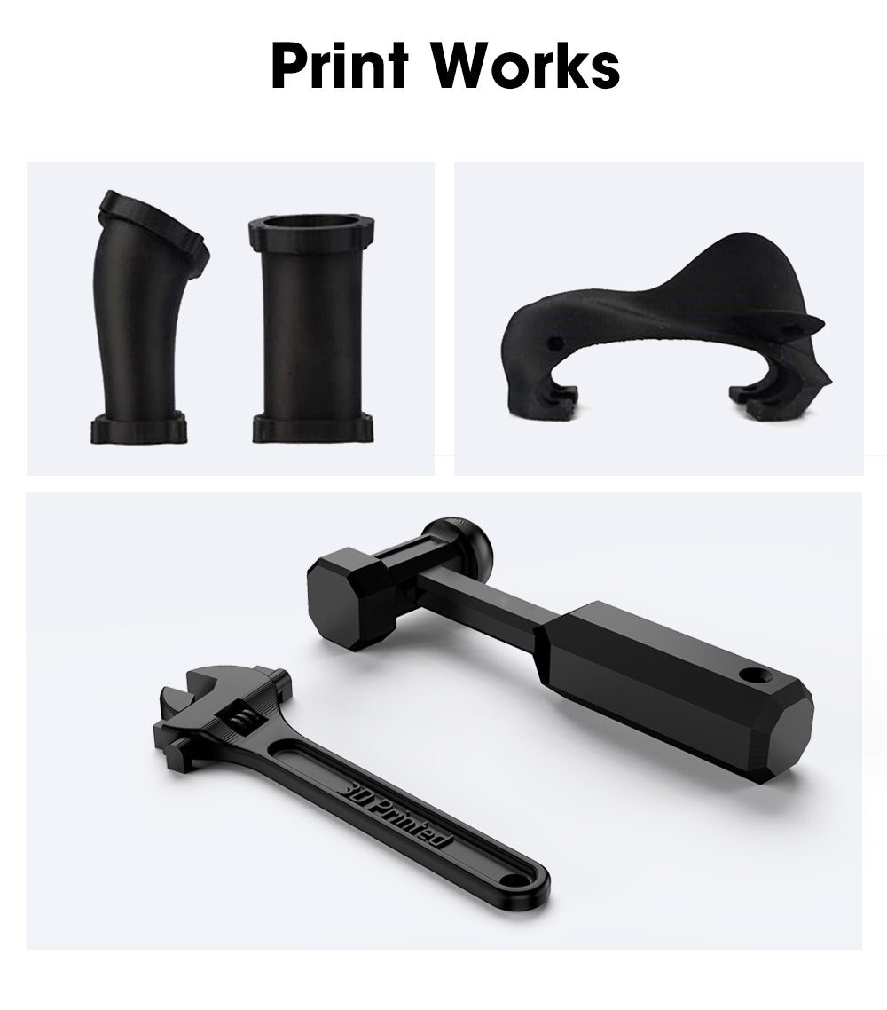 WISEPRO eSUN 1.75mm ePA-CF Carbon Fiber Filled Nylon 3D Printer Filament