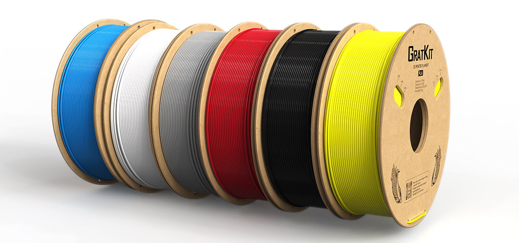 GratKit PLA filament from NatureWorks 4032D