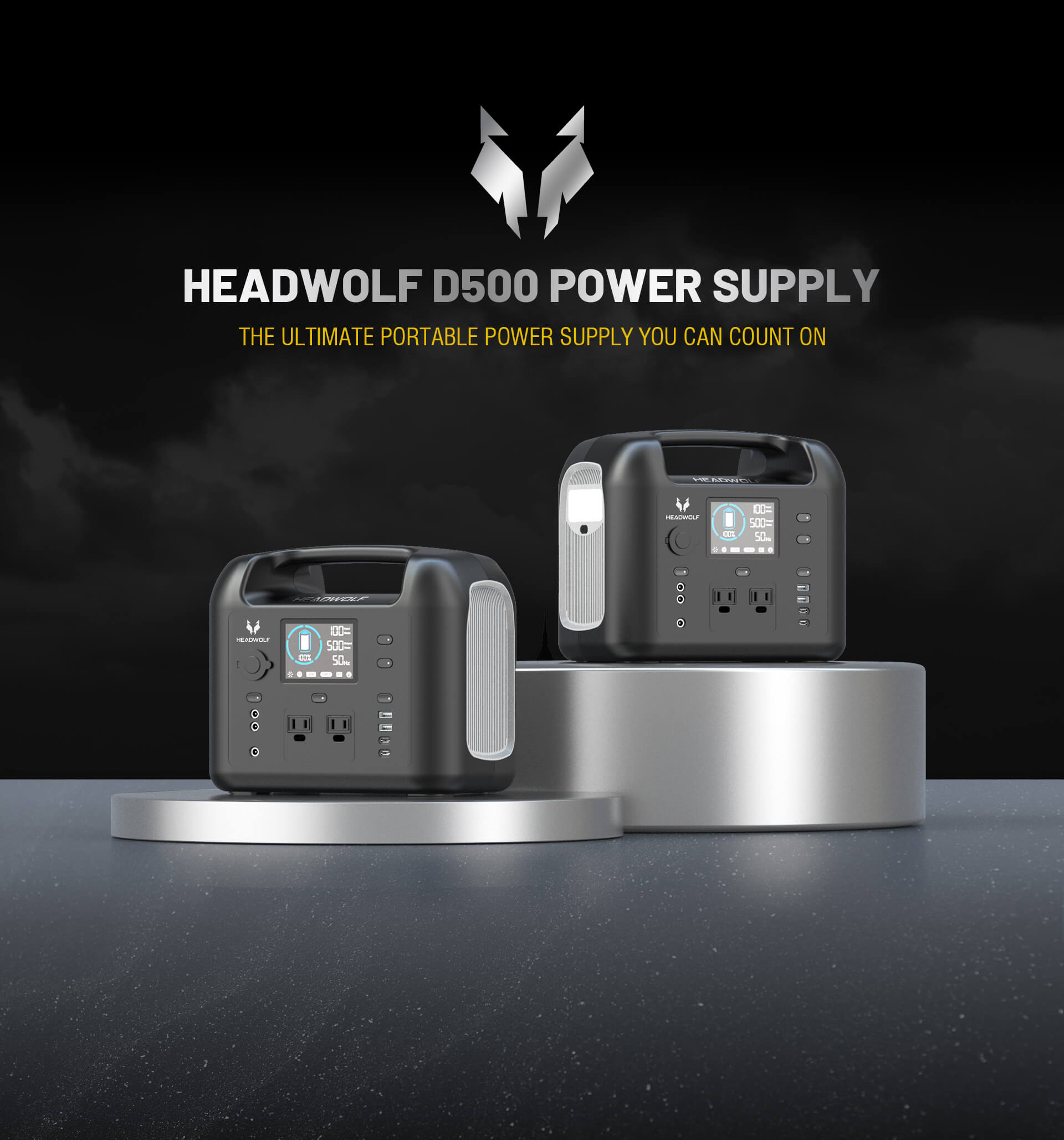 Headwolf D500 Power Supply